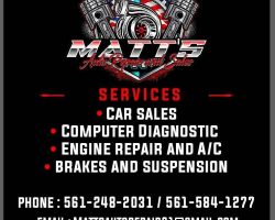 Matt's Auto Repair & Used Cars