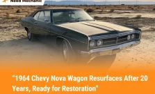 1964 Chevy Nova Wagon Resurfaces After 20 Years, Ready for Restoration