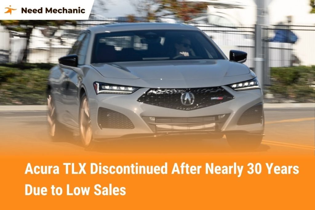 Acura TLX Discontinued After Nearly 30 Years Due to Low Sales
