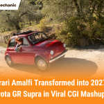 Ferrari Amalfi Transformed into 2027 Toyota GR Supra in Viral CGI Mashup