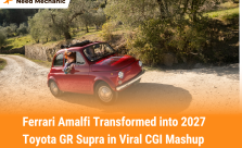Ferrari Amalfi Transformed into 2027 Toyota GR Supra in Viral CGI Mashup