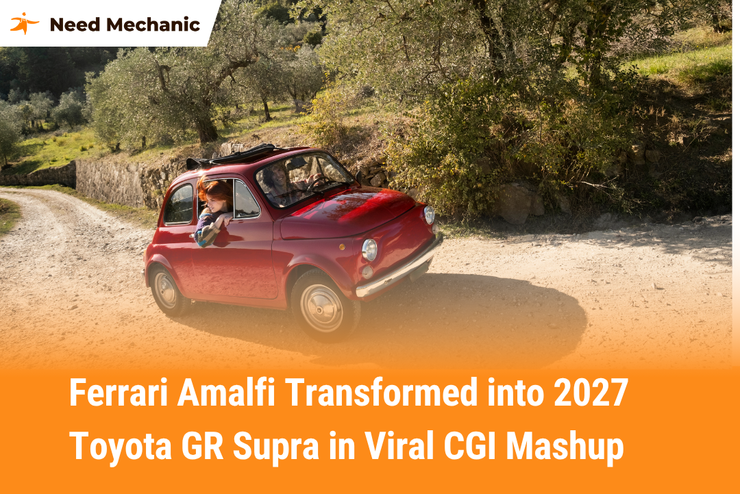 Ferrari Amalfi Transformed into 2027 Toyota GR Supra in Viral CGI Mashup
