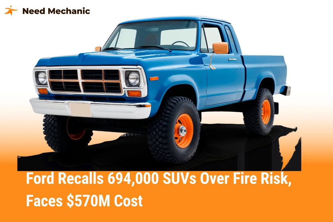 Ford Recalls 694,000 SUVs Over Fire Risk, Faces 570M Cost