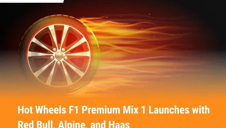 Hot Wheels F1 Premium Mix 1 Launches with Red Bull, Alpine, and Haas