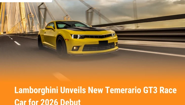 Lamborghini Unveils New Temerario GT3 Race Car for 2026 Debut