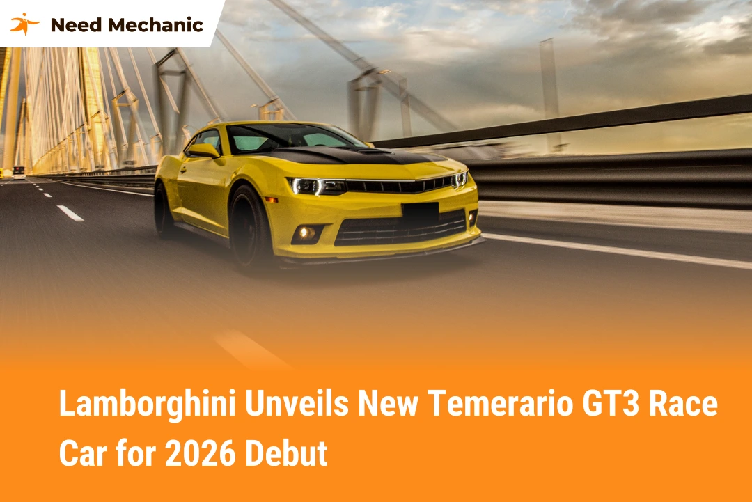 Lamborghini Unveils New Temerario GT3 Race Car for 2026 Debut