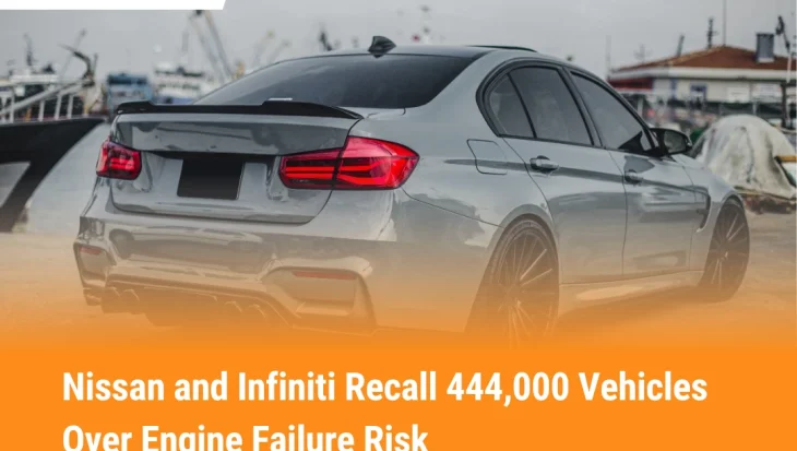 Nissan and Infiniti Recall 444,000 Vehicles Over Engine Failure Risk