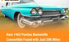 Rare 1965 Pontiac Bonneville Convertible Found with Just 20K Miles