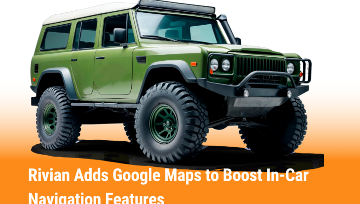 Rivian Adds Google Maps to Boost In-Car Navigation Features