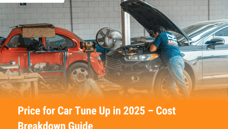 Mechanic doing car tune-up in 2025 with cost breakdown guide