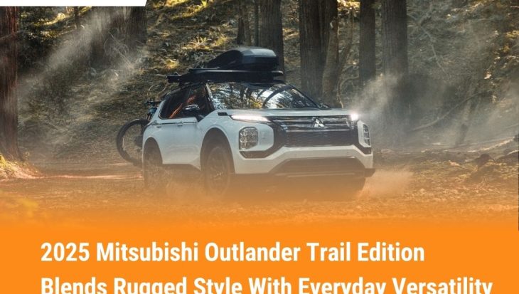 2025 Mitsubishi Outlander Trail Edition Blends Rugged Style With Everyday Versatility
