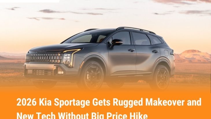 2026 Kia Sportage Gets Rugged Makeover and New Tech Without Big Price Hike