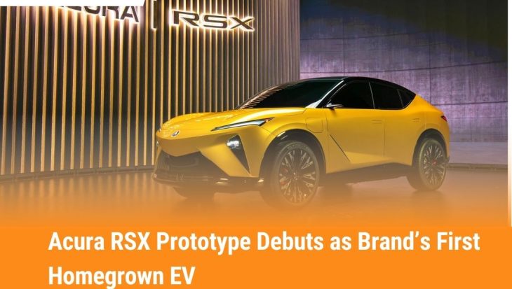 Acura RSX Prototype Debuts as Brand’s First Homegrown EV