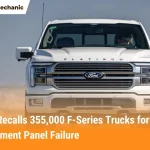 Ford Recalls 355,000 F-Series Trucks for Instrument Panel Failure