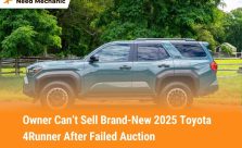 Owner Can’t Sell Brand-New 2025 Toyota 4Runner After Failed Auction