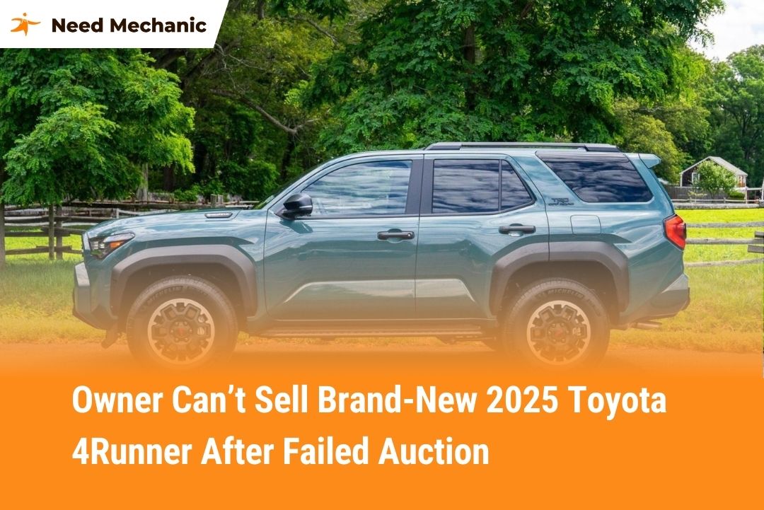 Owner Can’t Sell Brand-New 2025 Toyota 4Runner After Failed Auction
