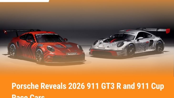 Porsche Reveals 2026 911 GT3 R and 911 Cup Race Cars