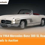 Rare 1964 Mercedes-Benz 300 SL Roadster Heads to Auction