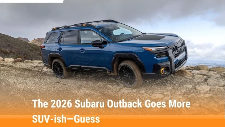 The 2026 Subaru Outback Goes More SUV-ish—Guess