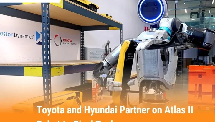 Toyota and Hyundai Partner on Atlas II Robot to Rival Tesla