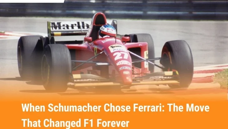 When Schumacher Chose Ferrari The Move That Changed F1 Forever