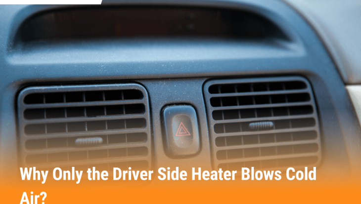 Car heater blowing cold air on driver side explained with common causes and fixes
