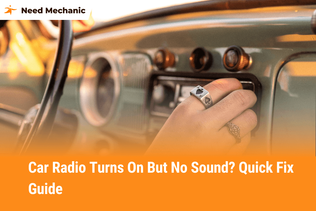 Car radio turns on but no sound – quick fix guide with common causes and solutions