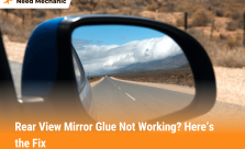 Rear view mirror glue not working and how to fix a loose mirror securely