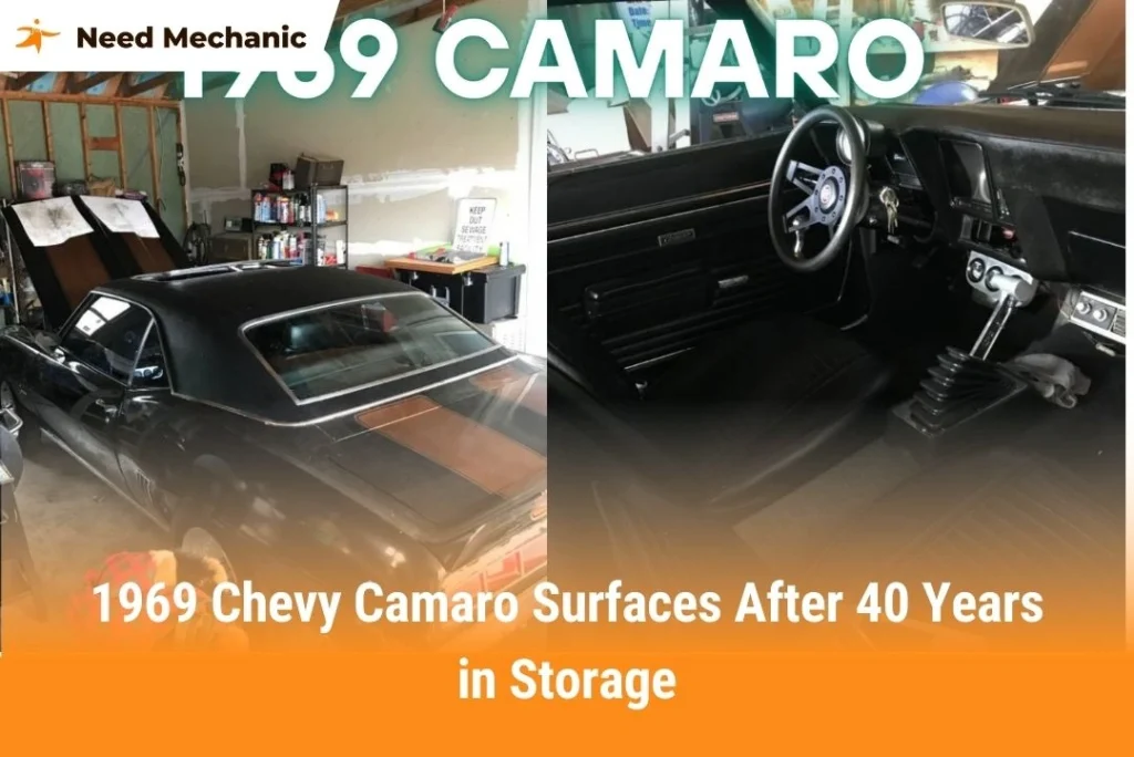 1969 Chevy Camaro Surfaces After 40 Years in Storage
