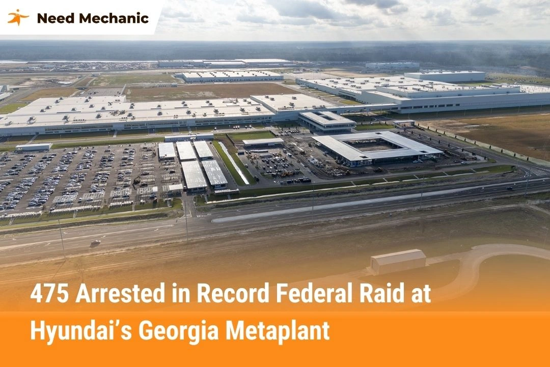475 Arrested in Record Federal Raid at Hyundai’s Georgia Metaplant