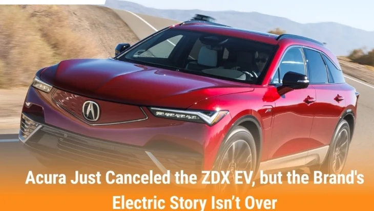 Acura Just Canceled the ZDX EV, but the Brand's Electric Story Isn’t Over