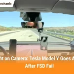 Caught on Camera Tesla Model Y Goes Airborne After FSD Fail