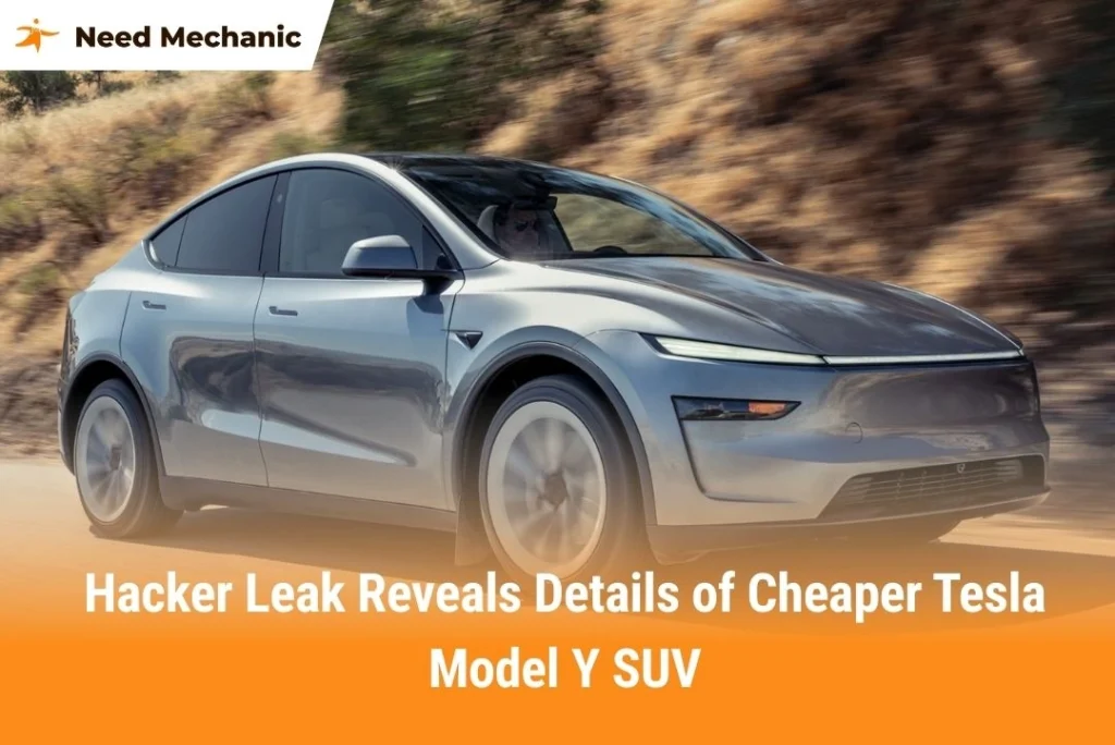 Hacker Leak Reveals Details of Cheaper Tesla Model Y SUV