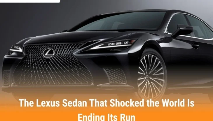 The Lexus Sedan That Shocked the World Is Ending Its Run