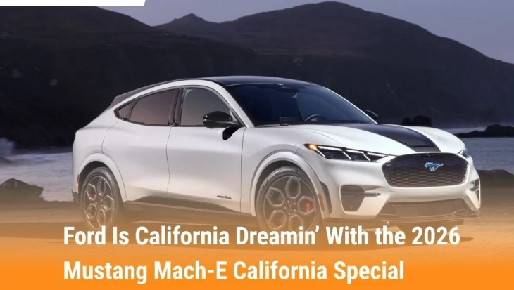 Ford Is California Dreamin’ With the 2026 Mustang Mach-E California Special