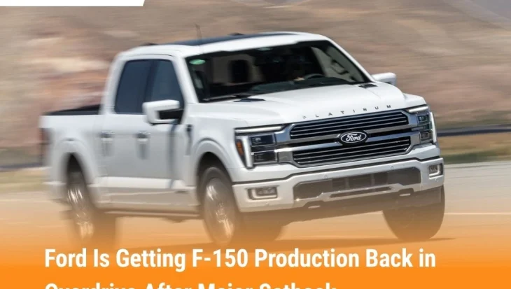 Ford Is Getting F-150 Production Back in Overdrive After Major Setback