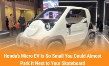 Honda’s Micro EV Is So Small You Could Almost Park It Next to Your Skateboard