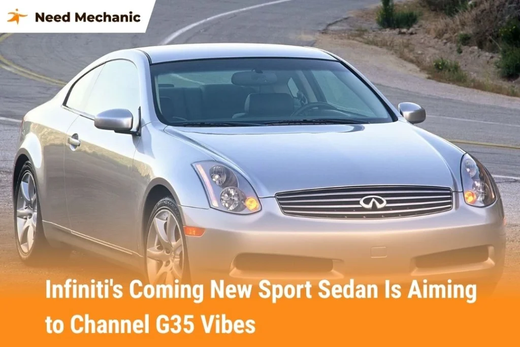 Infiniti's Coming New Sport Sedan Is Aiming to Channel G35 Vibes