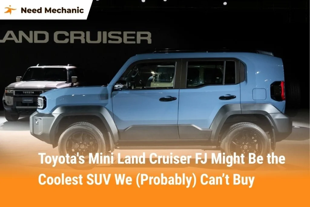 Toyota's Mini Land Cruiser FJ Might Be the Coolest SUV We (Probably) Can’t Buy