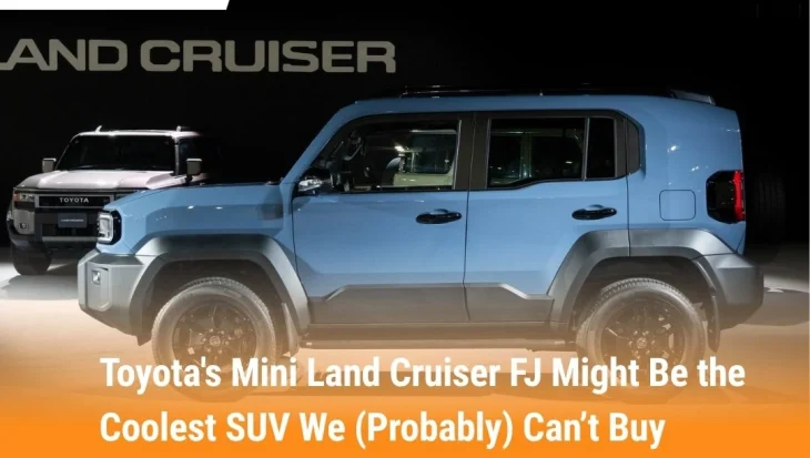 Toyota's Mini Land Cruiser FJ Might Be the Coolest SUV We (Probably) Can’t Buy