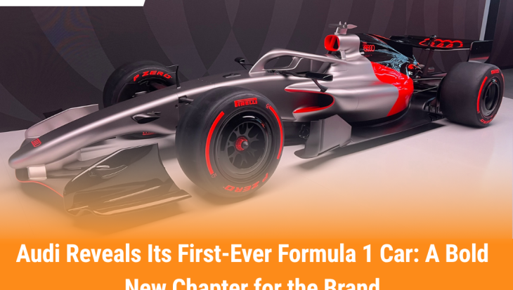 Audi Reveals Its First-Ever Formula 1 Car: A Bold New Chapter for the Brand