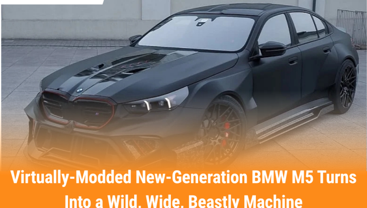 Virtually-Modded New-Generation BMW M5 Turns Into a Wild, Wide, Beastly Machine