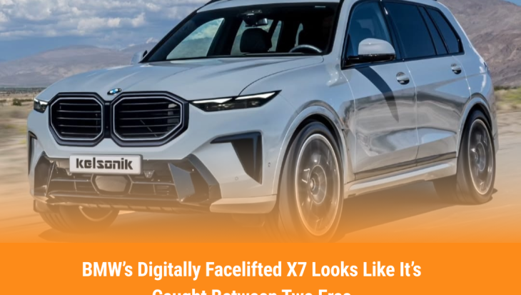 BMW’s Digitally Facelifted X7 Looks Like It’s Caught Between Two Eras