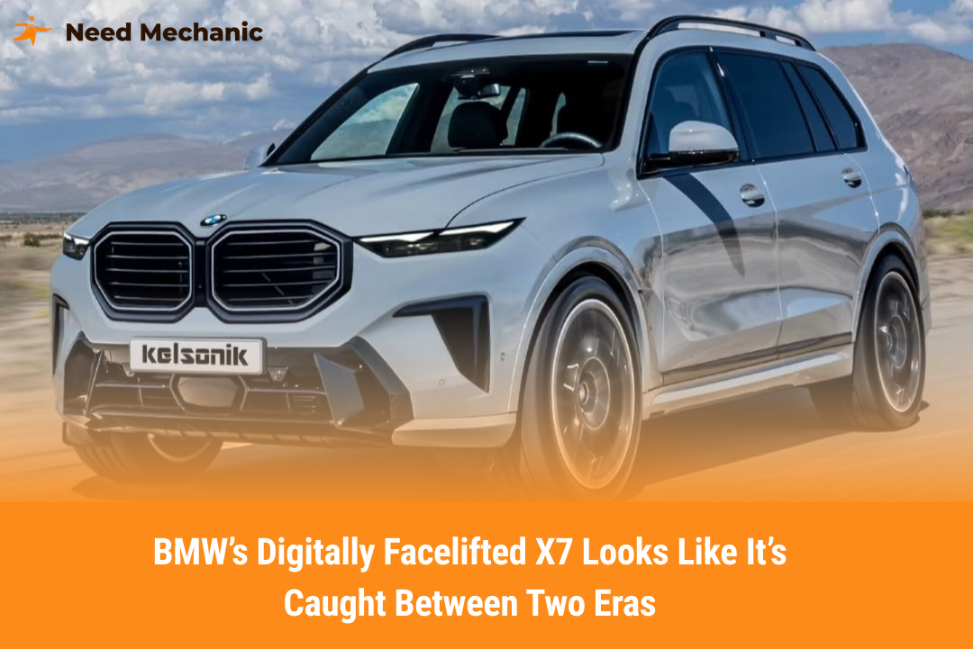 BMW’s Digitally Facelifted X7 Looks Like It’s Caught Between Two Eras