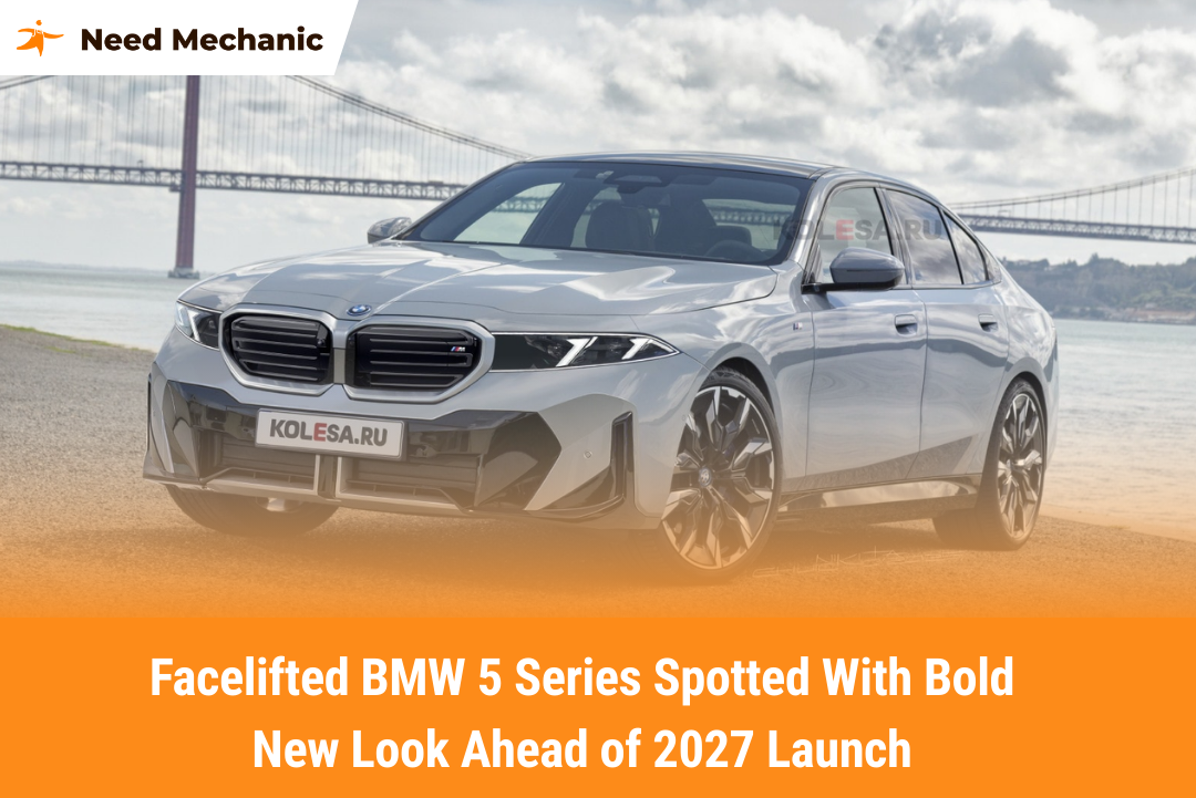 Facelifted BMW 5 Series Spotted With Bold New Look Ahead of 2027 Launch