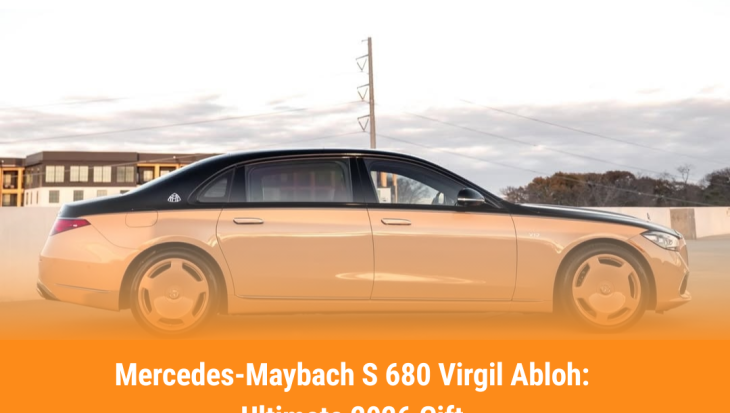 Mercedes-Maybach S 680 Virgil Abloh: Ultimate 2026 Gift