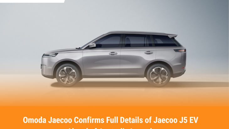 Omoda Jaecoo Confirms Full Details of Jaecoo J5 EV Ahead of Australia Launch