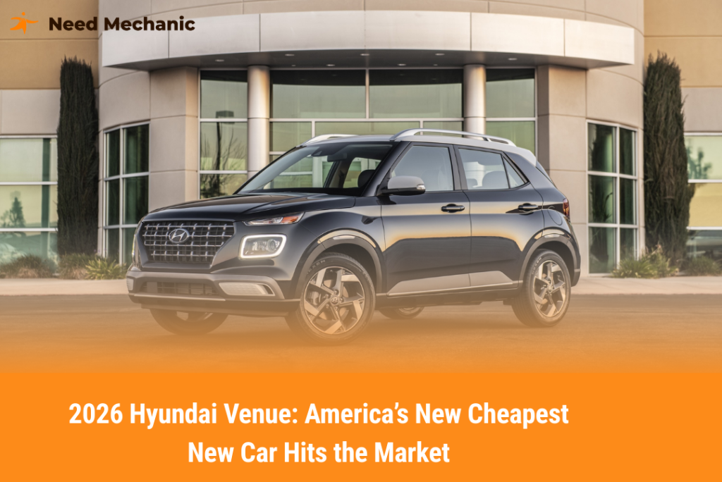 2026 Hyundai Venue: America’s New Cheapest New Car Hits the Market