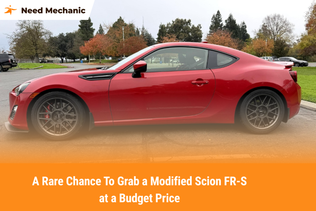 A Rare Chance To Grab a Modified Scion FR-S at a Budget Price
