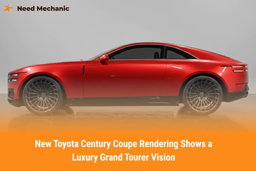 New Toyota Century Coupe Rendering Shows a Luxury Grand Tourer Vision